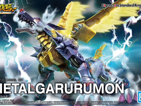 Digimon: Metal Garurumon (Amplified) Figure-Rise Model Discount