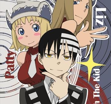 Soul Eater: Death the Kid, Liz & Patty Wall Scroll Fashion