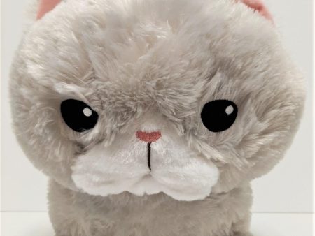 Amuse: Grey Munchkin Cat 14  Plush Online Hot Sale