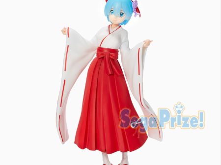 Re:Zero: Rem SPM Miko Style Prize Figure Discount