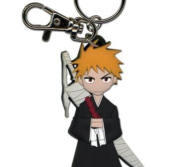 Bleach: Ichigo PVC Key Chain For Cheap