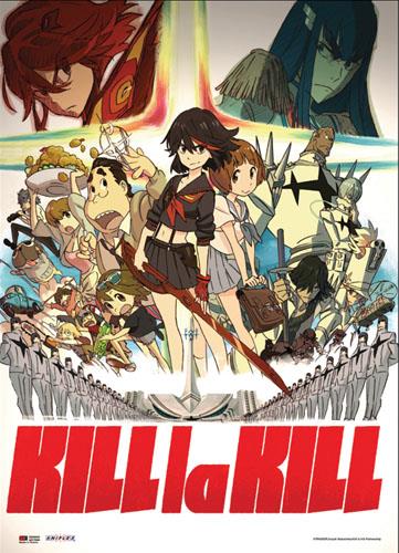 KILL la KILL: Group Wall Scroll Cheap