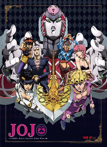 Jojo s Bizarre Adventure: Season 4 Key Art B Wall Scroll For Discount