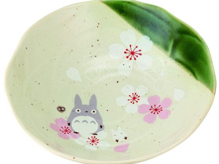 My Neighbour Totoro: Totoro Traditional Japanese Salad Plate Bowl (Sakura Cherry Blossom) Sale