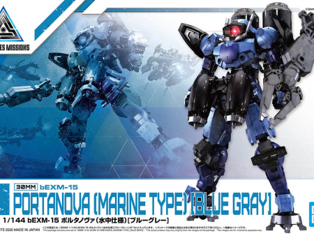 30 Minutes Missions: Portanova (Marine Type) [Blue Grey] 1 144 Model Fashion