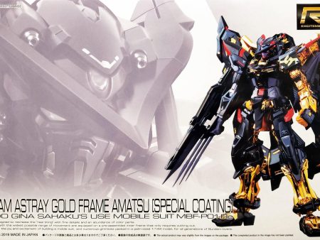 Gundam: Gundam Astray Gold Frame Amatsu (Special Coating) RG Model Supply