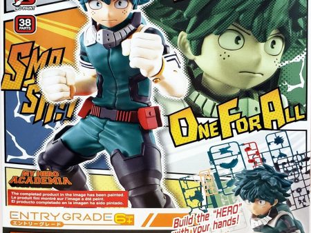 My Hero Academia: Deku Entry Grade Model Kit Online now