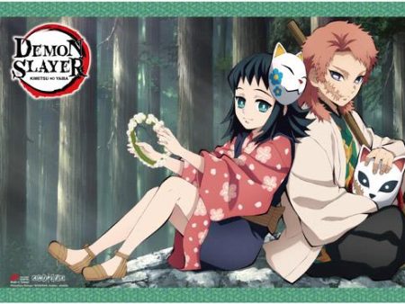 Demon Slayer: Sabito & Makomo Wall Scroll Sale