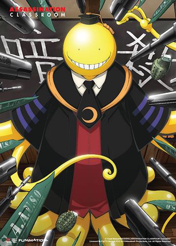 Assassination Classroom: Koro-sensei Targeted Wall Scroll on Sale