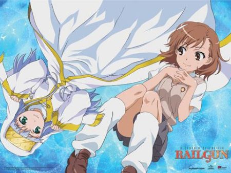 Certain Scientific Railgun: Mikoto & Index Wall Scroll Online Sale