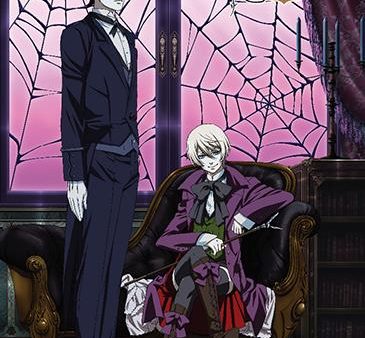 Black Butler 2: Claude & Alois Key Art Special Edition Wall Scroll For Cheap