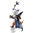 Digimon: Wizardmon & Tailmon 1 10 Scale Figurine For Sale