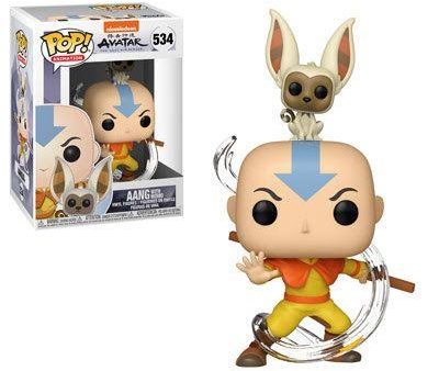 Avatar the Last Airbender: Aang & Momo POP! Vinyl (534) For Sale