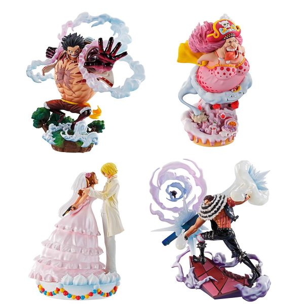 One Piece: Log Box Re Birth Whole Cake Island ver. Mini Figure (1 Random Blind Box) on Sale