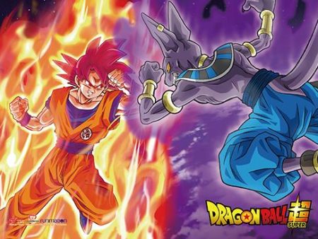 Dragon Ball Super: Goku vs. Beerus Wall Scroll For Cheap