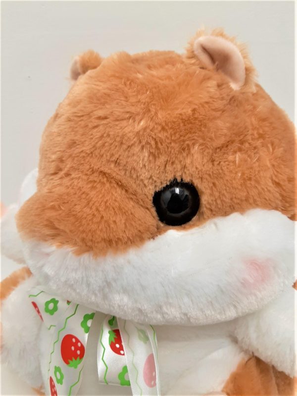 Amuse: Brown Hamster with Bow 14  Plush Online Sale