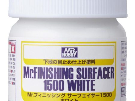 Model Primer: Mr. Finishing Surfacer 1500 (White) - NOT SHIPPABLE For Cheap