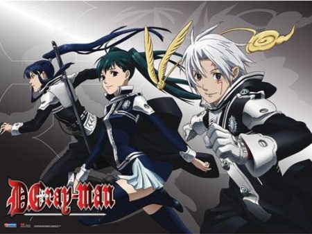 D. Gray-man: Group Dash Fabric Poster Sale