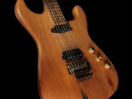 Charvel Custom Shop Music Zoo Exclusive Carbonized Recycled Redwood San Dimas HS Electric Guitar Sale