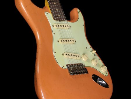 Used 2010 Fender Custom Shop Exclusive NoNeck  60 Stratocaster Electric Guitar Coral Pink Hot on Sale