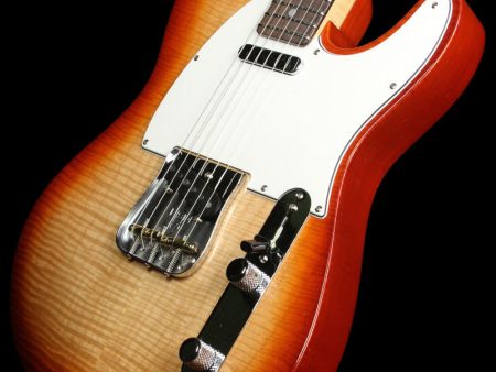 Used Fender Custom Shop Custom Deluxe Telecaster Electric Guitar Sienna Sunburst Supply