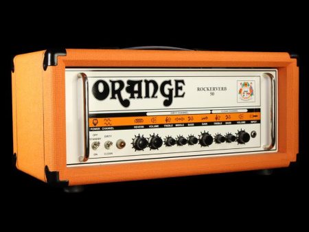 Used Orange Rockerverb 50 MKI  Head Electric Guitar Amplifier Online Hot Sale