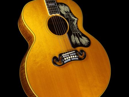 Used 2001 Gibson Montana Gold Custom SJ-200 Acoustic Guitar Natural Fashion