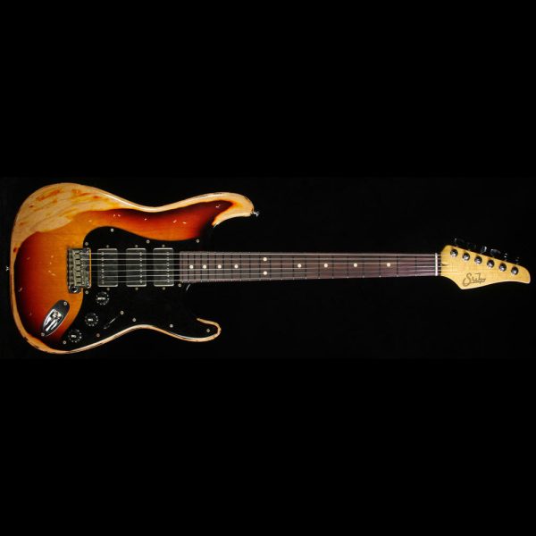 Suhr Classic Antique Triple Thornbucker Electric Guitar 3-Tone Burst Discount