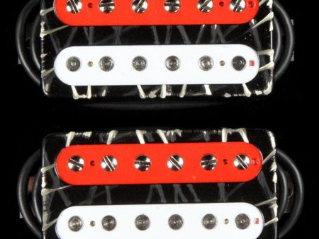 Bare Knuckle Black Dog Humbucker Set Black Battleworn Radiator For Sale