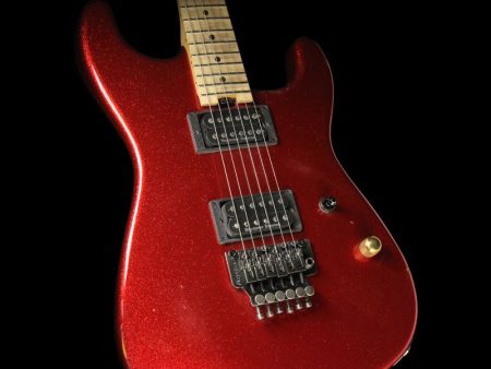 Charvel Custom Shop San Dimas Electric Guitar Red Sparkle Relic Fashion