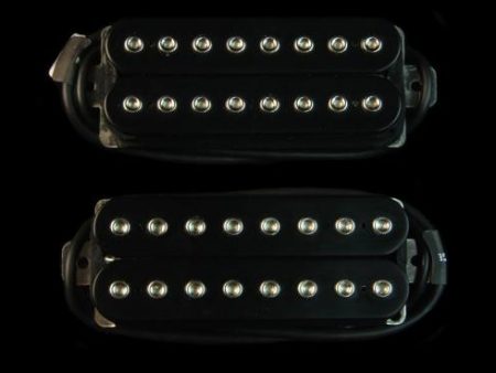 Bare Knuckle Aftermath 8 String Humbucker Set (Black Open Coil) Supply