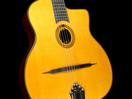 Gitane DG-255 Professional Gypsy Jazz Acoustic Guitar Natural Online now